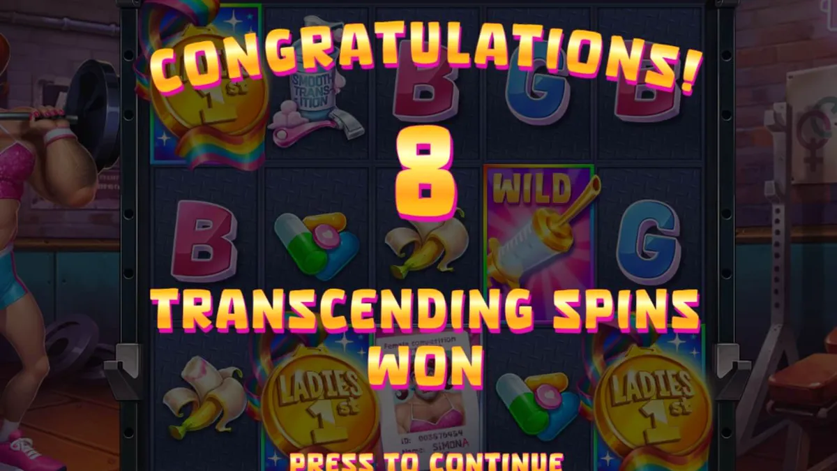 Tampilan visual slot Transformers dengan gaya neon-noir dan karakter utama yang dominan.